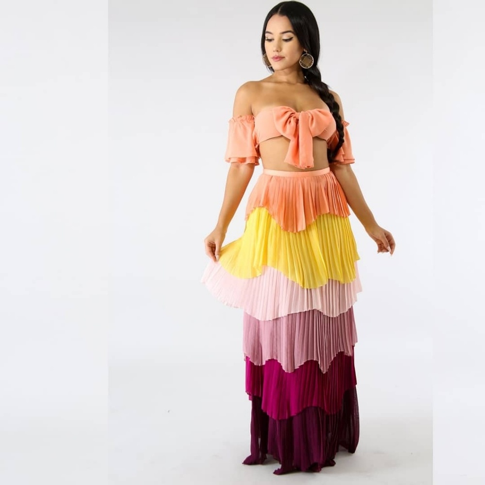 Maxi skirt Set